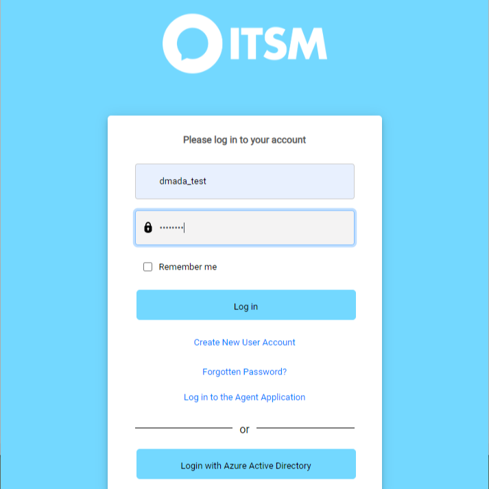 Step screen for HaloITSM account creation
